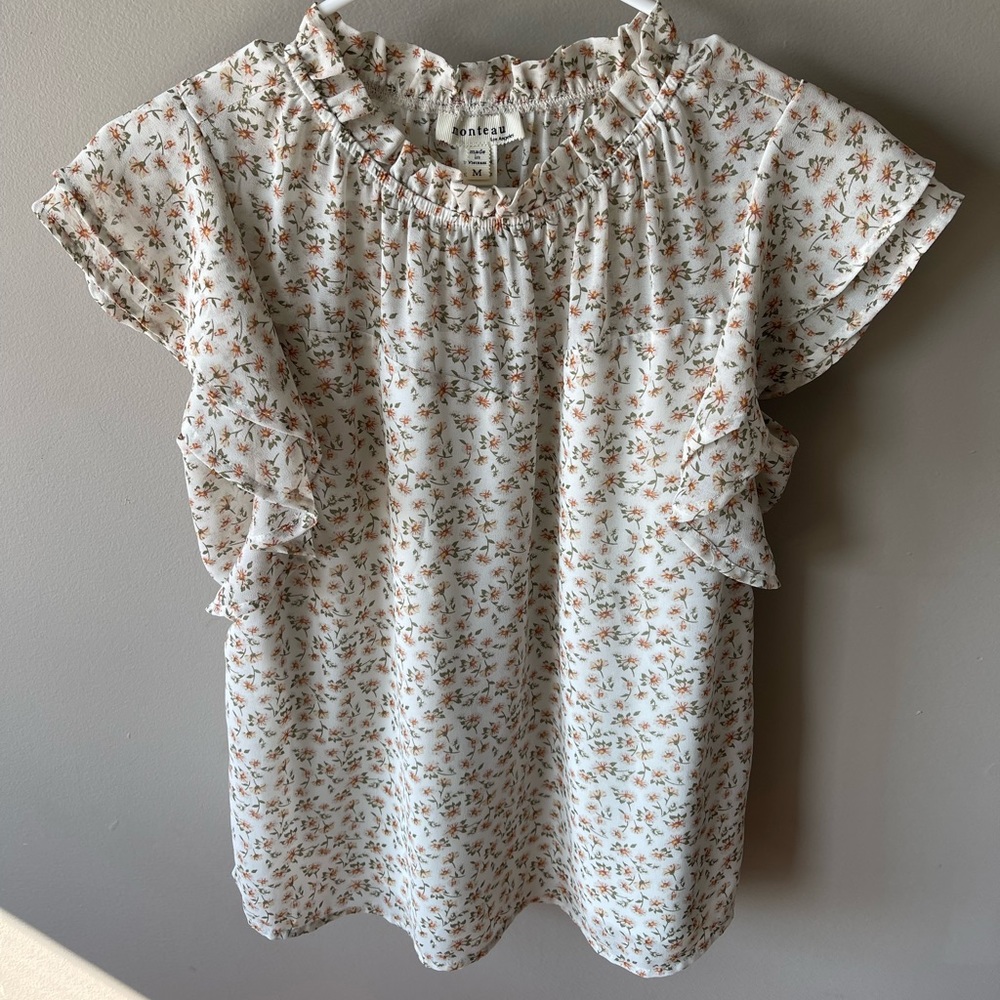 Lined no tray blouse